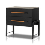 Rosedale Nightstand Ebony Oak Angled View 109064-003