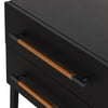 Rosedale Nightstand Top Grain Leather Handles 109064-003