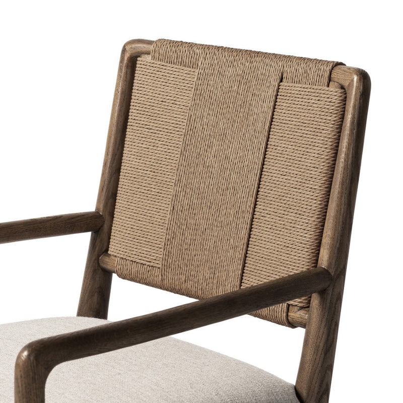 Rothler Dining Armchair Alcala Wheat Cord Backrest 243480-001