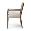 Rothler Dining Armchair Alcala Wheat Side View Four Hands