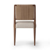 Rothler Dining Chair Alcala Wheat Back View Four Hands