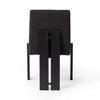 Roxy Dining Chair Gibson Black Back View Four Hands