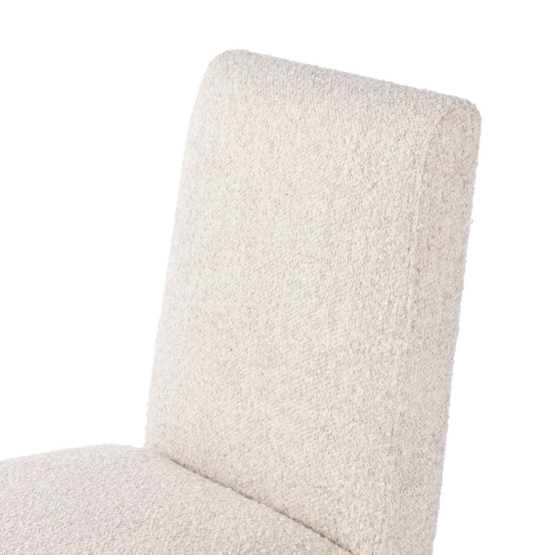 Roxy Dining Chair Somerton Ash Performance Fabric Backrest Four Hands