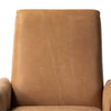 Four Hands Rudd Recliner Palermo Cognac Backrest Detail