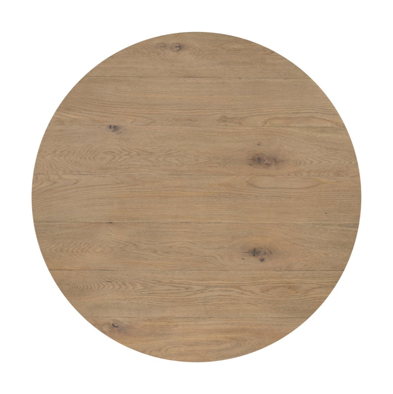 Ryan Oak Coffee Table Natural Oak Solid Top View 237177-001