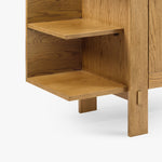 Co.House Designs Saguaro Oak Sideboard Natural Open Shelving