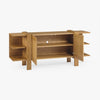 Saguaro Oak Sideboard Natural Angled Open Cabinets CH-1001708-VN14-FN-ST-BF-NT-OS