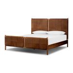 Four Hands Salado King Bed Heirloom Sienna Angled View 232834-001