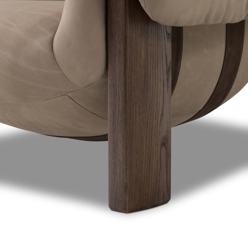 Samena Chair Dark Oak Legs Four Hands