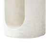 Samson End Table Textured Lunar Concrete Cutout Detail 240102-001