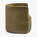 Co.House Designs Santo Occasional Chair Dark Green Side View