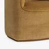 Santo Occasional Chair Light Brown Base Detail Co.House Designs