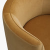 Co.House Designs Santo Occasional Chair Light Brown Curved Armrest