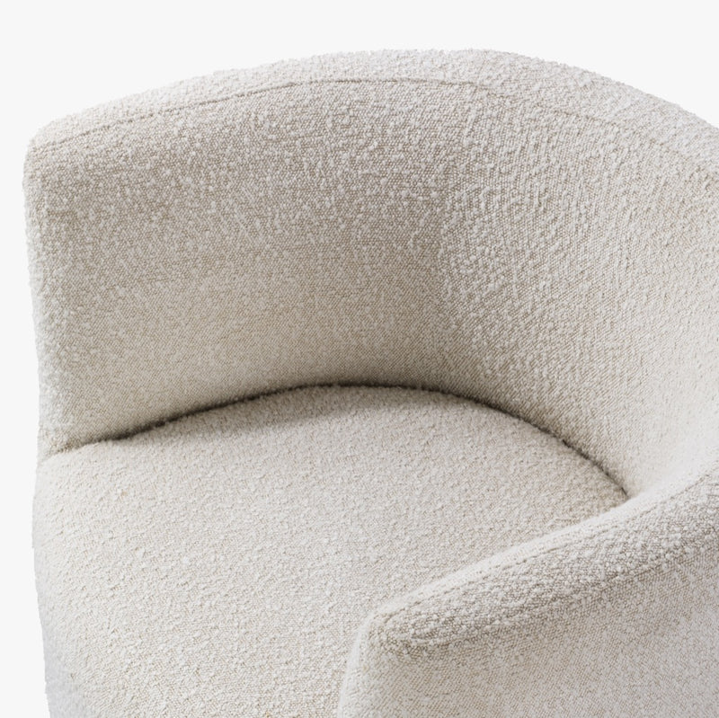 Co.House Designs Santo Occasional Chair White Boucle Seating