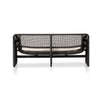 Selma Outdoor Sofa Venao Ivory Back View Four Hands