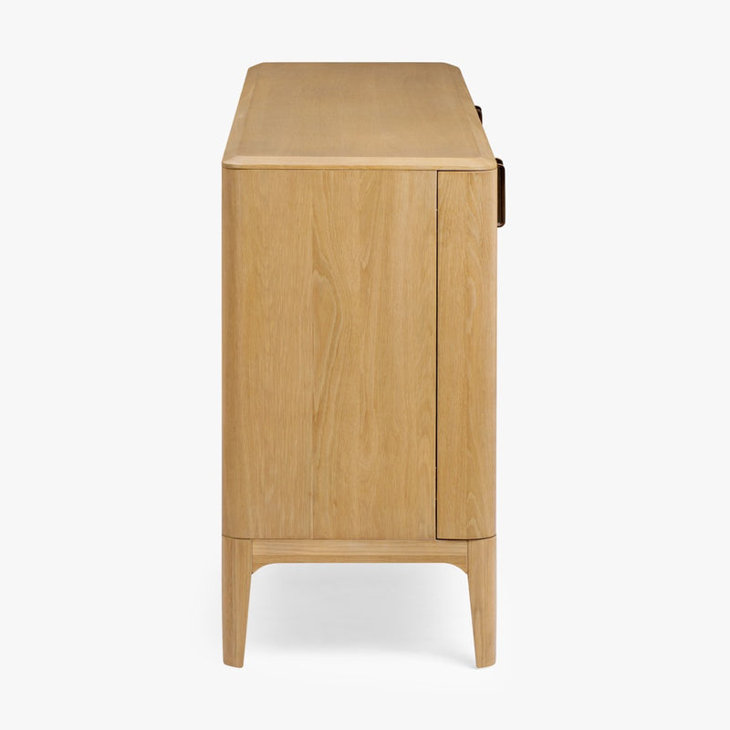 Co.House Designs Serena Oak Sideboard Natural Side View