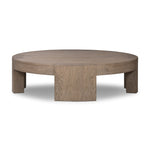 Sheffield Coffee Table Warm Natural Flat Oak Veneer Side View Four Hands