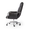 Four Hands Sherman Desk Chair Sonoma Black Side View