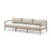 Sherwood Outdoor 93" Sofa Faye Sand Angled View JSOL-10202K-971