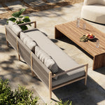 Sherwood 93" Outdoor Sofa Staged View