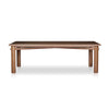 Shevone Dining Table Natural Walnut Veneer Front Facing View 237686-001