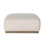 Sinclair Cocktail Ottoman Knoll Natural Side View 236096-006