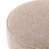 Sinclair Large Round Ottoman Barrow Taupe Performance Fabric Seating 106119-016