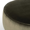 Sinclair Large Round Ottoman Surrey Olive Fabric Detail 106119-019