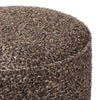 Sinclair Round Ottoman Ivan Granite Boucle Fabric Four Hands