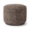 Four Hands Sinclair Round Ottoman Ivan Granite Side View