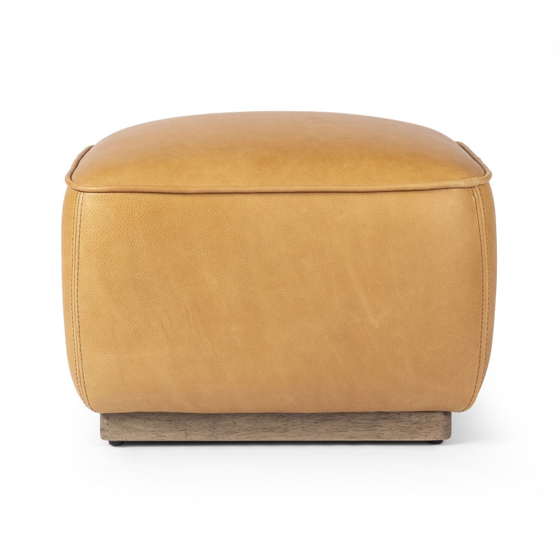 Sinclair Square Ottoman Palermo Butterscotch Side View 238547-001