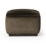 Sinclair Square Ottoman Dark Parawood Base Four Hands