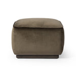 Sinclair Square Ottoman Surrey Olive Side View 238547-012