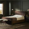 Sloane Bed Surrey Cocoa Staged View 246168-004