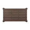 Soho Outdoor Coffee Table Stained Heritage Brown Top View 238993-003