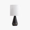 Solana Table Lamp Black Angled View CH-1002115-VN06-DC-LT-TL-BK-OS