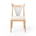 Solene Dining Chair Darren Ecru Front Facing View Four Hands