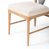 Solene Dining Chair Darren Ecru Nettlewood Legs Four Hands