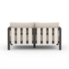 Sonoma Outdoor Sofa Faye Sand Back View 223341-007