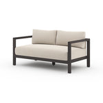 Sonoma Outdoor Sofa Faye Sand Angled View 223341-007