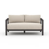 Sonoma Outdoor Sofa Faye Sand Front Facing View 223341-007