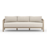 Sonoma Outdoor Sofa Faye Sand Front Facing View JSOL-10502K-971