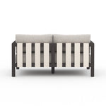 Sonoma Outdoor Sofa Stone Grey Back View 223341-004