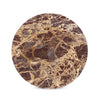 Four Hands Sophie End Table Garnet Marble Top View