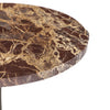 Sophie End Table Garnet Marble Tabletop Detail 239557-005