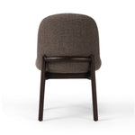 Sora Armless Dining Chair Gibson Mink Back View Four Hands