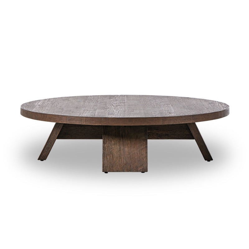 Sparrow Coffee Table Ashen Oak Resawn Side View 240088-001