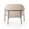 Suerte Chair Knoll Sand Back View Four Hands