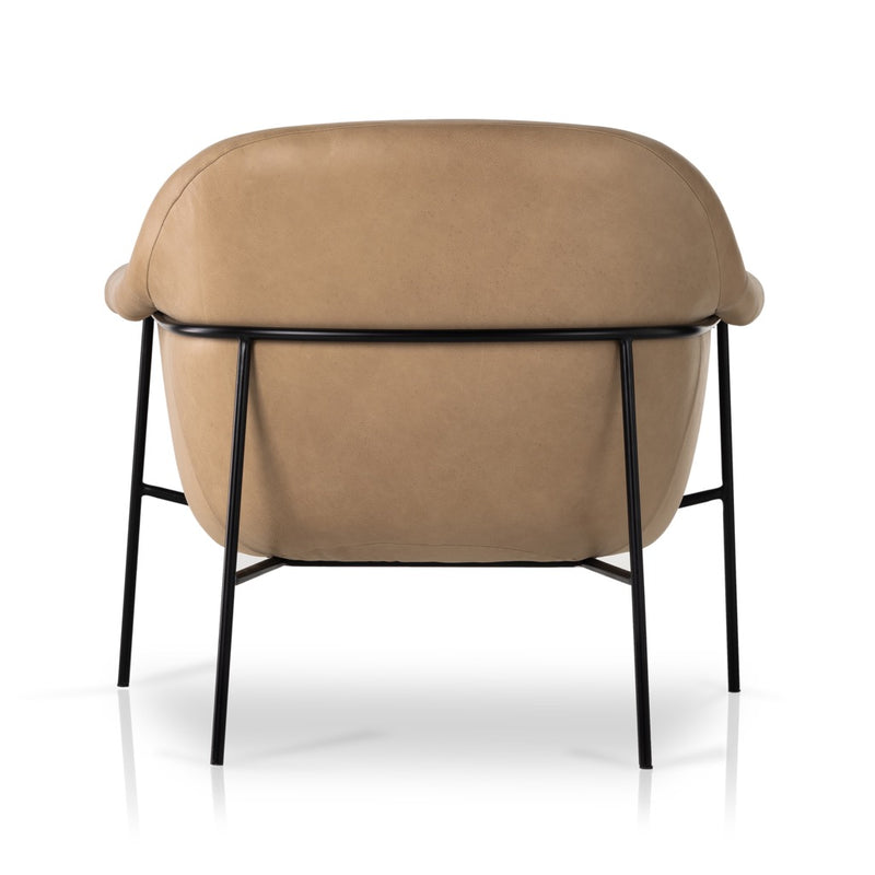 Suerte Chair Palermo Nude Back View Four Hands