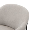 Four Hands Suerte Dining Chair Knoll Sand Backrest